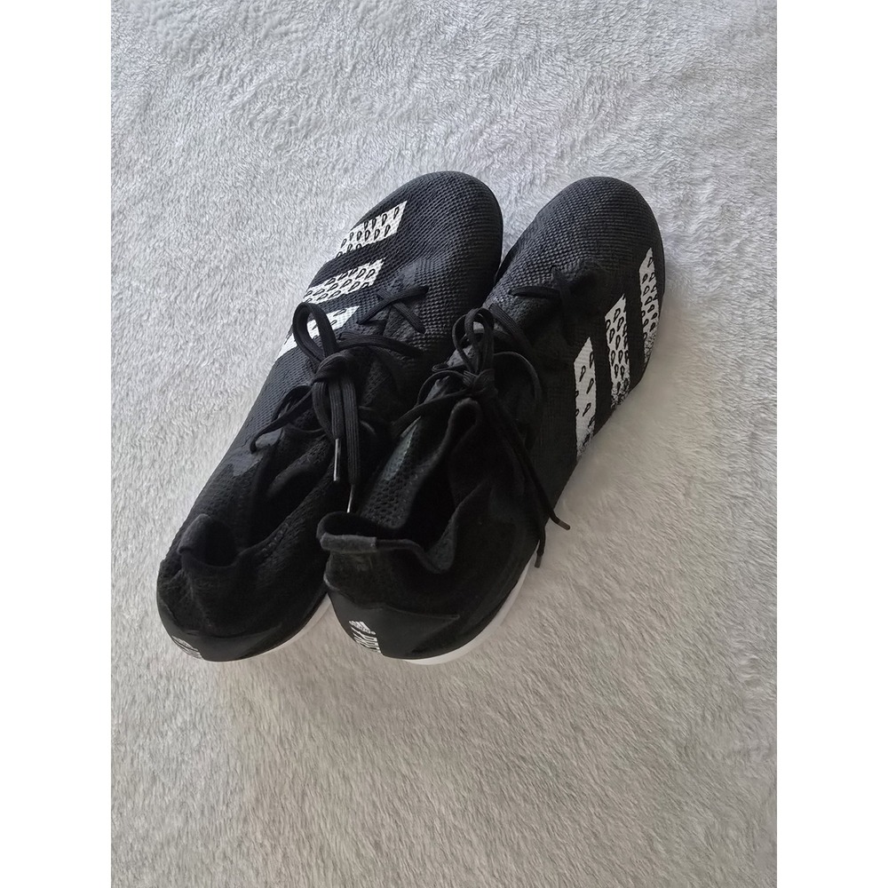 Adidas Predator Turf Soccer Shoes Black White Men's Size 11.5 Training Cleats